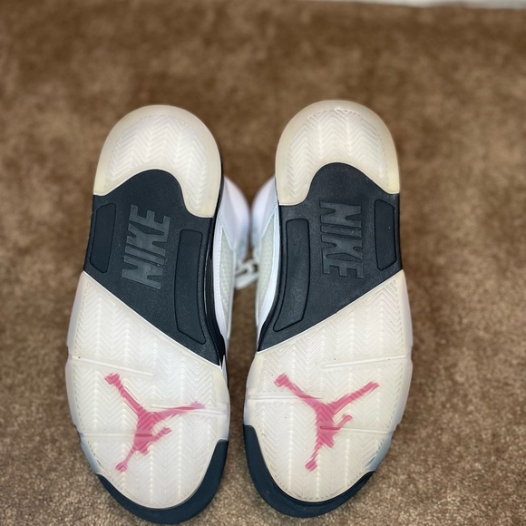 Jordan 5 retro fire red silver tongue - Picture 4 of 5